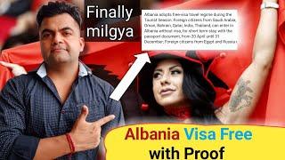 Albania visa free for Indians with Proof 2022 | Albania latest travel update from India 2022