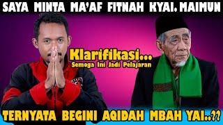 Klarifikasi Herri Pras Memfitnah Kyai Maimun Zubair Meyakini Allah Berada Di Atas 'arsy.!! Maaf Kyai