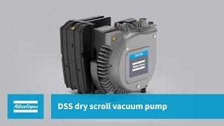 Atlas Copco DSS dry scroll vacuum pump – robust, oil-free vacuum pump