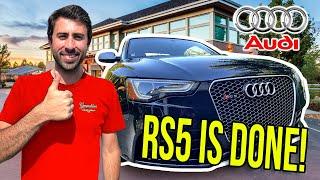 My Wrecked Audi RS5 Is FIXED! | Part 3 of 3