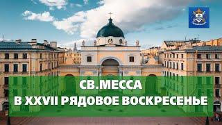 СВ.МЕССЫ В XXVII РЯДОВОЕ ВОСКРЕСЕНЬЕ 06.10.2024 в 10.45 и 12.00