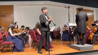 Jaden Oh/NY Laureate Orchestra: C. P. Stamitz - Clarinet Concerto No. 3 in B flat Major, 1st Mov.