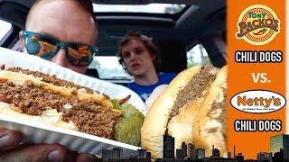 Tony Packo's Chili Dog vs. Netty's Chili Dog in Toledo, Ohio