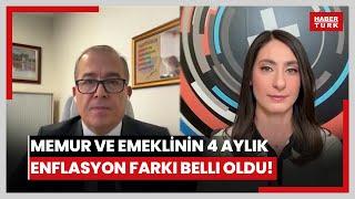 Memur ve emeklinin 4 aylık enflasyon farkı belli oldu! Peki memur ve emeklinin 2025 zammı kaç olur?