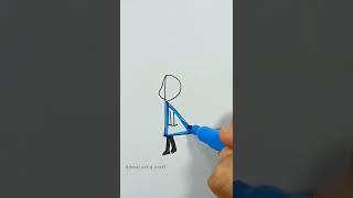 very easy simple R drowning#youtubeshorts #short #komal art and craft //please like and subscribe 
