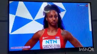 Danielle Williams  12.43sec wins the Women's 110M hurdles final World Athletics Champs Budapest'23