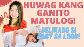 TAMANG POSITION SA PAGTULOG NG BUNTIS/ SAFE KAY BABY/Mom Jacq