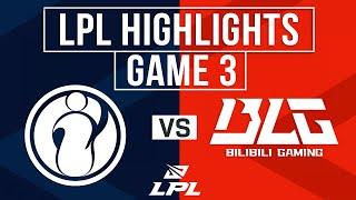 IG vs BLG Highlights Game 3 | LPL 2025 Split 2 | Invictus Gaming vs Bilibili Gaming