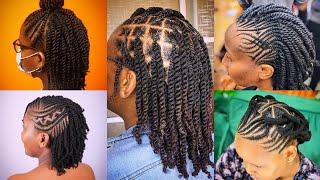 100 Cute and Easy Natural Hairstyles Compilation 2024 | Natural Hair Hairstyles Ideas 