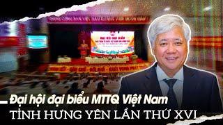 Đại hội đại biểu MTTQ Việt Nam tỉnh Hưng Yên lần thứ XVI