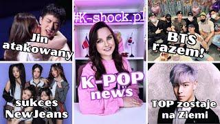 K-POP news: BTS Festa! Jin wychodzi z wojska & koncert RM! aespa & Pokemon! NewJeans na 21under21!