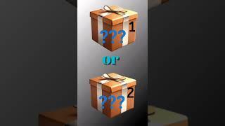 gift box challenge // choose your gift