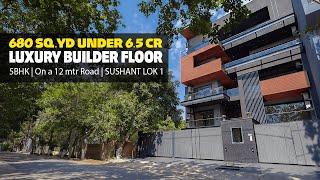 Inside 5 BHK Builder Floor in Sushant Lok 1 || Gurgaon