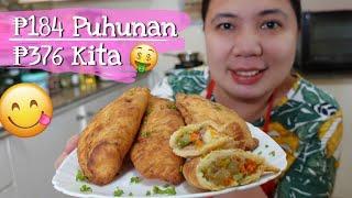 EMPANADA (Ham and Cheese) Recipe pang Negosyo with Costing