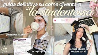 Come diventare LA STUDENTESSA per il #backtoschool ‍ consigli appunti e di organizzazione