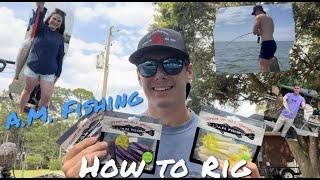 A.M. Fishing (CATCH HUGE FISH) how to rig!