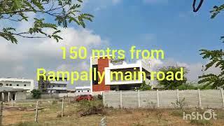 open plots sale in Rampally LRS full paid