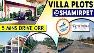 Villa plots for sale in Shamirpet || Outer Ring Road || Hyderabad || Eco Nest #arpropertieshub