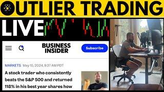 Trading Market Corrections - Stock Market Recap | Outlier Trading Live