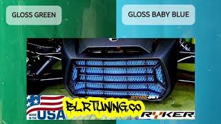 NEW RYKER RADIATOR PROTECTIVE GRILL COLORS by BLR TUNING