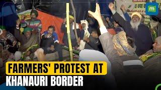 Farmers protests at Khanauri border over various demands