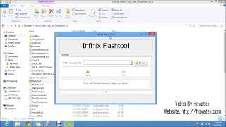 How to use Infinix Flash Tool