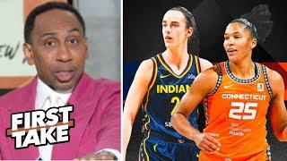 FIRST TAKE | Watch out! Caitlin Clark, Fever are ready to burn the Sun in Playoffs -Stephen A. warns