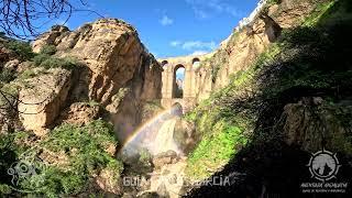 Tajo de Ronda con un espectacular arcoíris en su cascada (8/3/2025) | ORONDANATURA