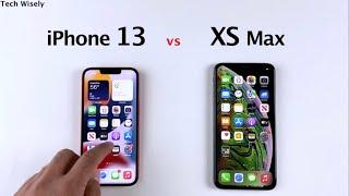 iPhone 13 vs iPhone XS Max SPEED TEST