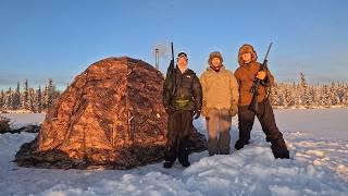 3 Day Alaskan Hot Tent trip. Hunting, Fishing, and Racing