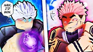 GOJO VS SUKUNA in The Strongest Battlegrounds! (Hilarious )