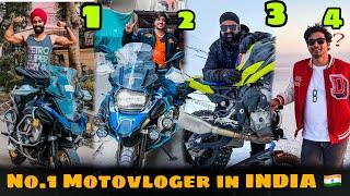 Who is NO.1 Motovlogger of INDIA  ? ABP Live News 