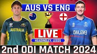 Live Aus vs Eng 2nd Odi Match | England vs Australia Live Cricket | Today Live Cricket Match #odi