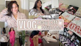 VLOG | Spend An Entire Day Off With Me | To Do: Clean, Workout, Get Ready, Ship for Small Business