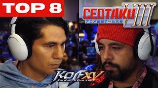 CEOtaku 2024 KOFXV Top 8 (Gato Rugal Duo Lon Ramon Shun'EI Rock Chizuru) King of Fighters 15 XV