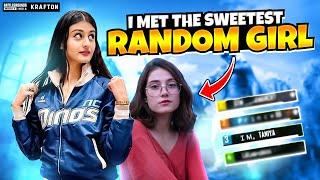 I met the Sweetest Random Girl | Playing with randoms | Payal gaming