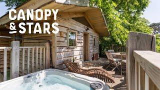 Lime Treehouse - Canopy & Stars | Glamping in Worcestershire