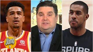 Brian Windhorst explains the trade market for John Collins and LaMarcus Aldridge | The Jump
