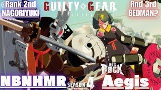 GGST Rank 2nd NAGORIYUKI / 名残雪 [ NBNHMR ] vs Rank 3rd BEDMAN? / ベッドマン [ Aegis ] Guilty Gear Strive