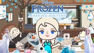 Disney Frozen Elsa Cinematic Morning Routine | Miga Queen