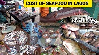 Cost Of Seafood In a Nigeria Market || Cheapest and biggest Seafood market in Lagos