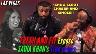 Fresh and Fit react to Sadia Khan being a fake