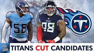 Top 10 Titans Cut Candidates Ft. Jeffery Simmons, Treylon Burks, Harold Landry and Kenneth Murray