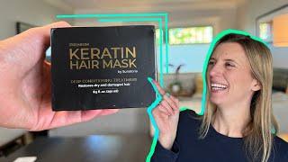 Restore Dry, Damaged Hair: SUNATORIA Keratin Hair Mask Magic