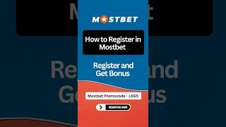 Mostbet registration | Mostbet promocode | Mostbet account #mostbet #shorts