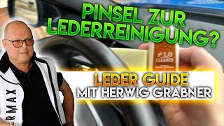 Sind Pinsel zur Lederreinigung geeignet? Eure Lederfragen an Herwig Grabner von Ledermax