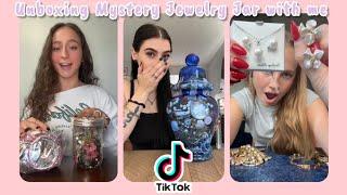 Open with me Mystery Jewelry Jar from thrift store 2024 [TikTok] 🫙