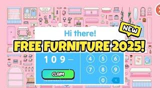 UNLOCKED NEW FURNITURE PACK! TOCA BOCA FREE CODE