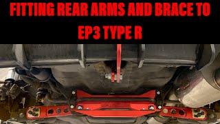 EP3 Type R Fitting LCA Beaks Bar ASR Brace And Camber Arms