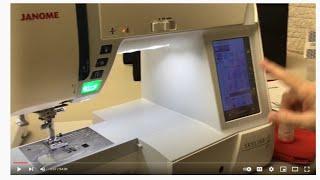 Always In Stitches Janome Skyline S7 sewing machine tutorial